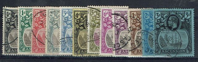 Image of Ascension SG 10/20 FU British Commonwealth Stamp